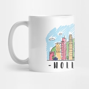 Hollywood Skyline Mug